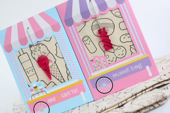 Canvas Tassen met sleutelhanger